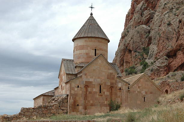 Monastery Noravank, Armenia stock photo