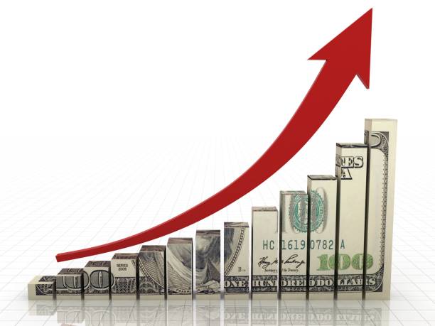 Money graph stock market finance growth chart Money graph stock market finance growth chart inflation economics stock pictures, royalty-free photos & images