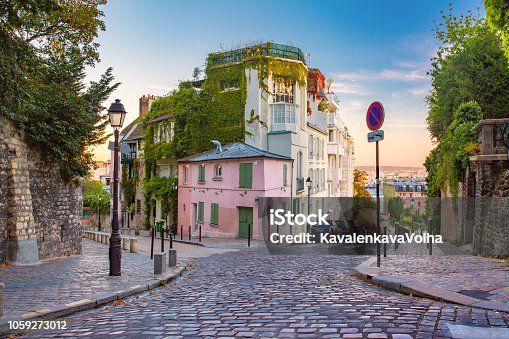 istock Montmartre in Paris, France 1059273012