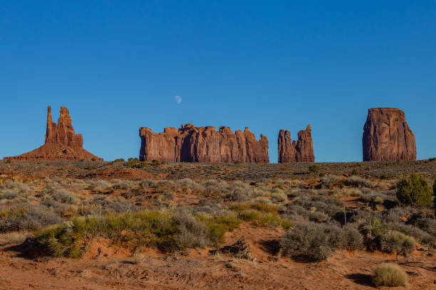 Monument valley tribal park stock photo