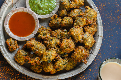 Moong Dal Spicy Pakora Stock Photo - Download Image Now - iStock