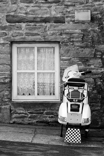 moped stock photo