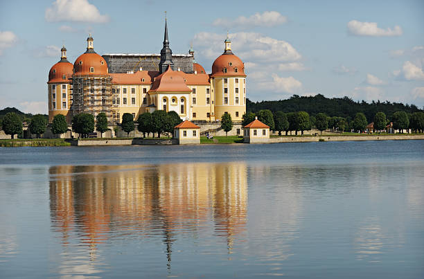 Moritzburg Castle stock photo