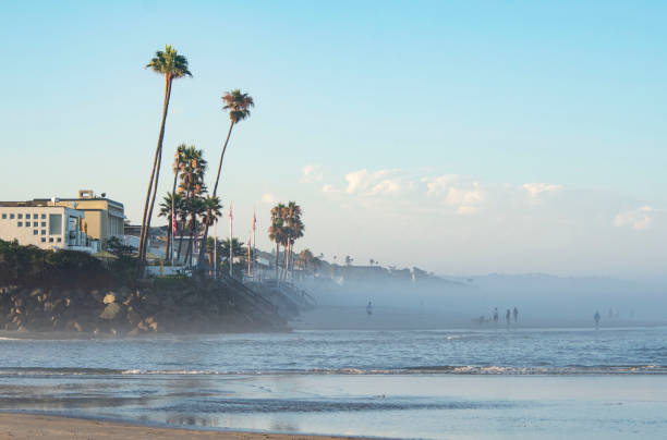 Morning Foggy at Del Mar,San Diego,California. Morning Foggy at Del Mar,San Diego,California. oceanside california stock pictures, royalty-free photos & images