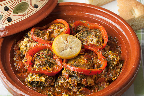 39 Moroccan Fish Tagine With Chermoula Stock Photos, Pictures &amp;  Royalty-Free Images - iStock