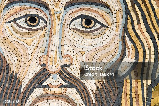 istock Mosaic: Christ's Face 492544167