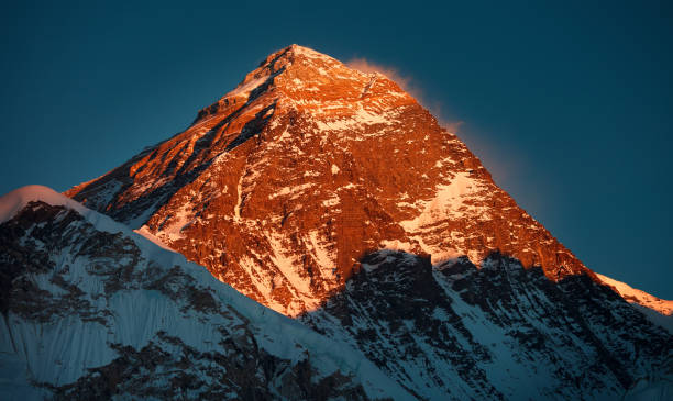 Mount Everest stock photo