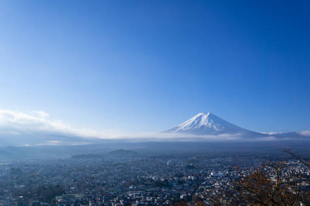 富士山 - 日本で最も高い活火山山、富士山 - 富士山 ストックフォトと画像