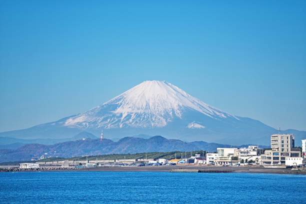 Mount Fuji to watch from Chigasaki Mount Fuji to watch from Chigasaki
Mt. Fuji seen from Chigasaki chigasaki stock pictures, royalty-free photos & images