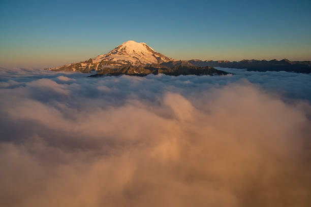 Mt. Rainier stock photo