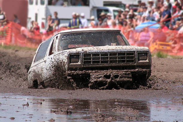 Mud Bogging stock photo