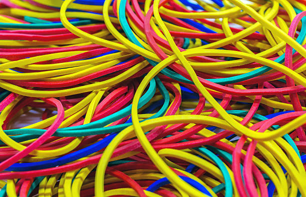 Money In Rubber Bands Stock Photos, Pictures & Royalty-Free Images - iStock