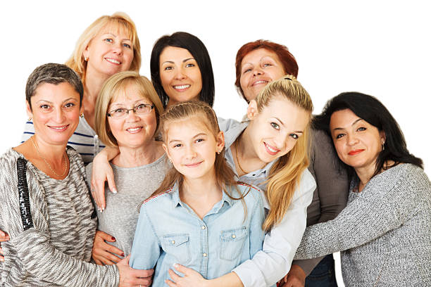Multi-generation Family stock photo