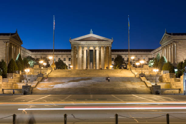Museum of Art Philadelphia, Pennsylvania USA stock photo