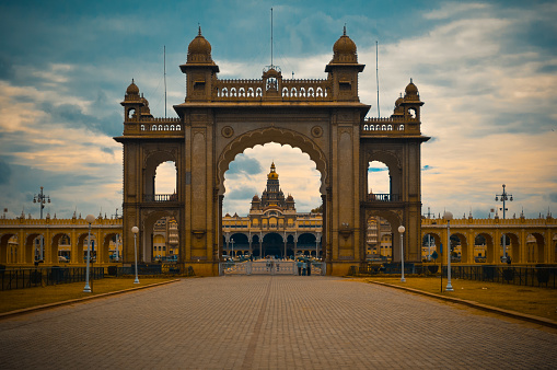 Mysore Maharaja Palace during Dusk