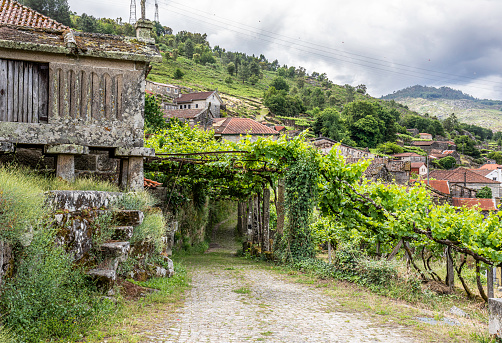 The small Portuguese village of Lindoso (which means 'beautiful'). Lindoso, Viana do Castelo, Portugal.
