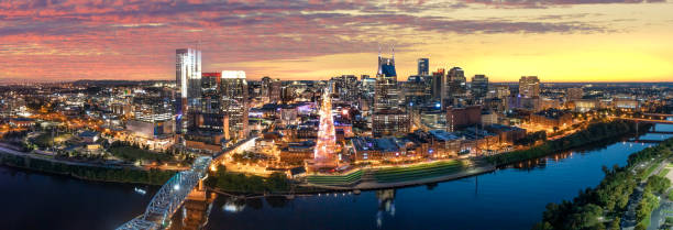 Nashville, TN skyline stock photo