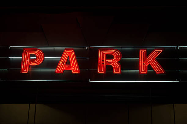Neon Parking Sign Stock Photos, Pictures & Royalty-Free Images - iStock