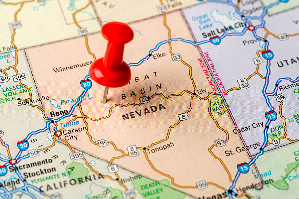 Nevada state stock photo
