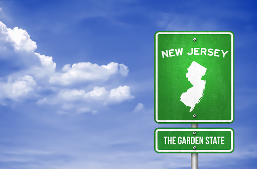 New Jerseynew Jersey Highway Schildillustration Stockfoto Und Mehr
