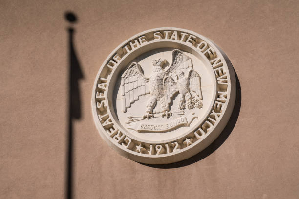 New Mexico State Seal stock photo