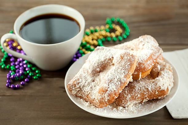 New Orleans Beignets stock photo