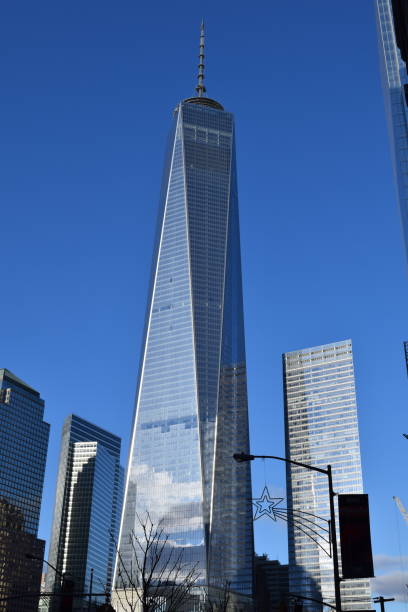 New World Trade Center New York stock photo