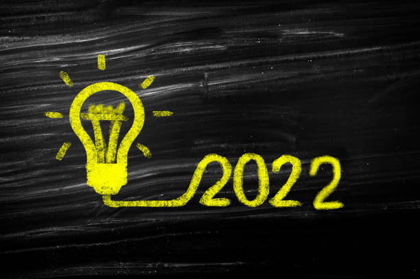 2022 New Year Idea stock photo