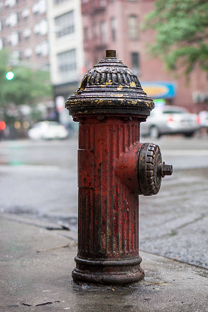 New York City fire hydrant stock photo