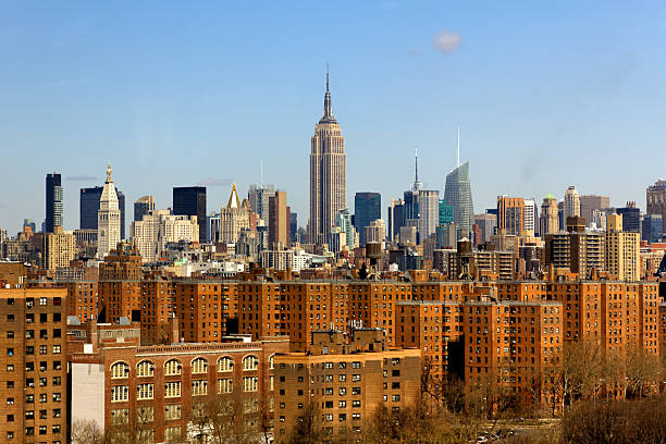 New York City Midtown Manhattan Skyline stock photo