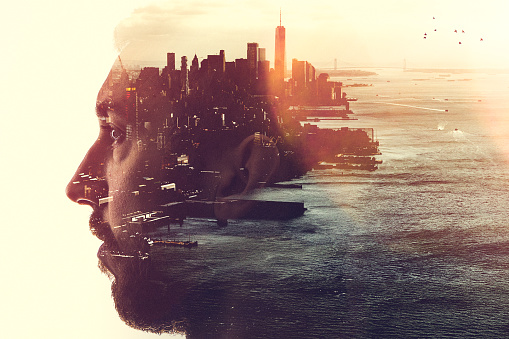 New York City Mind State Concept Image