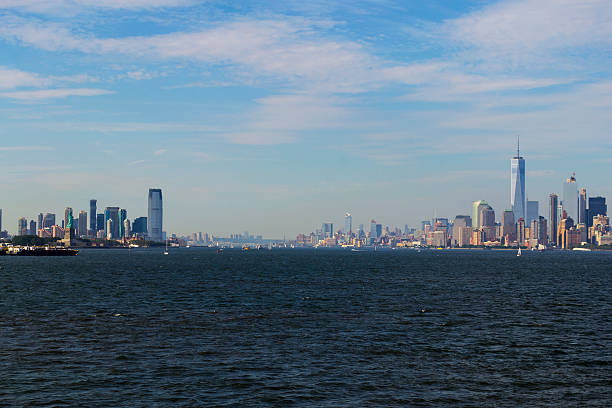 New York Harbor stock photo
