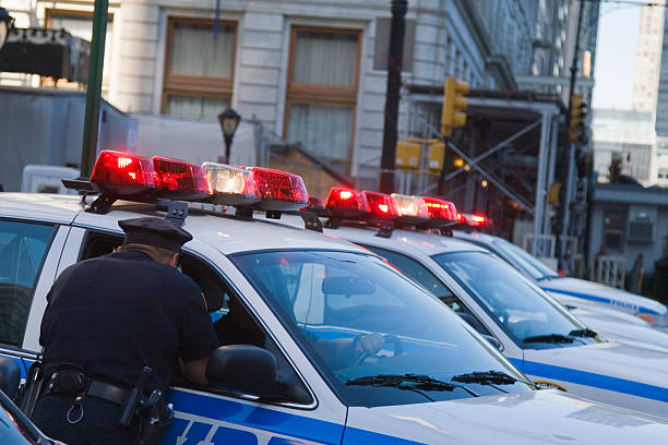 New York Police stock photo