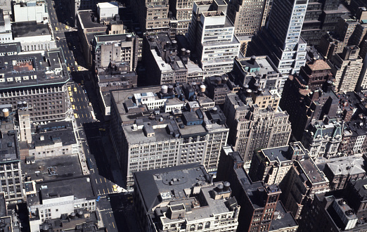 New York Skyline 1969 / Film Scan