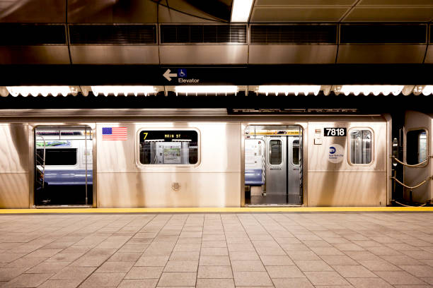 New York Subway stock photo