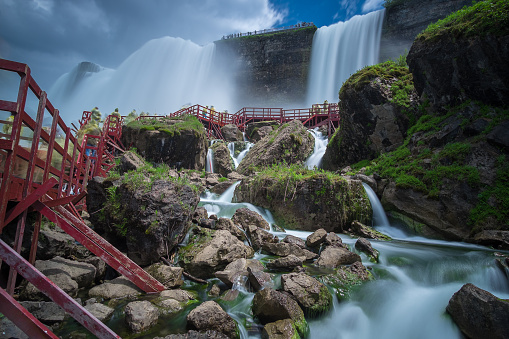 Mighty Cataract - Niagara Falls, American Falls, Bridalveil Falls, Cave of the Winds
