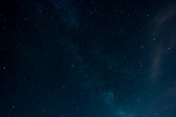 Night sky stock photo