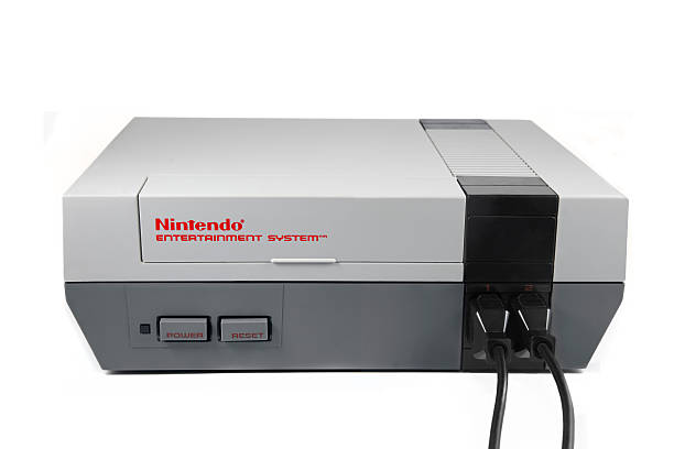 Nintendo Entertainment System stock photo