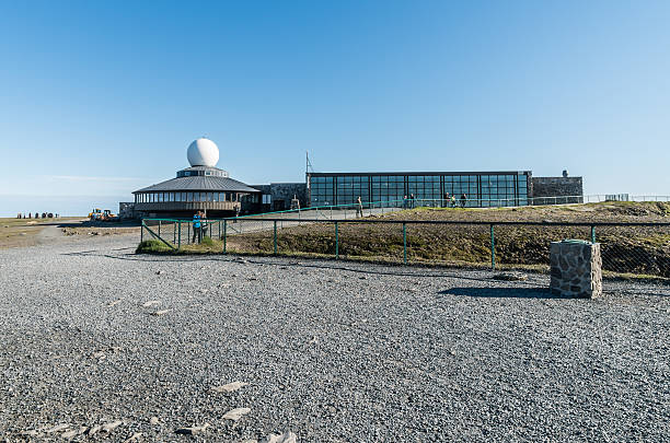 Nordkapp Visitors Centre stock photo