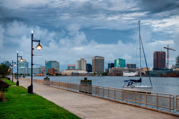 Norfolk Virginia Cityscapes Norfolk Virginia Cityscapes chesapeake bay stock pictures, royalty-free photos & images
