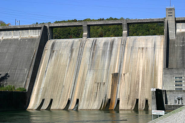 Norris Dam stock photo