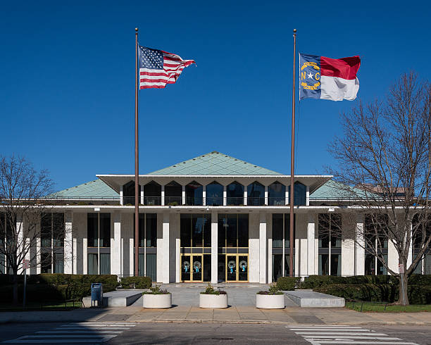 North Carolina Legislative building stock photo