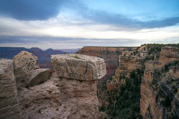 North Rim Grand Canyon stock photo