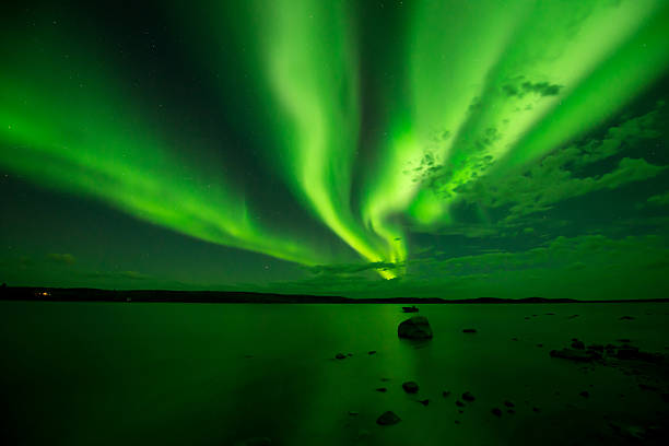 Northern Lights stock photo
