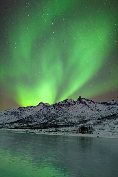 Norwegian Aurora stock photo