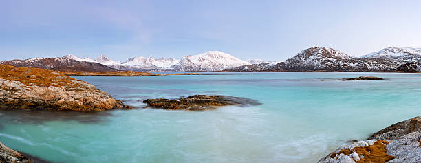Norwegian Seascape stock photo