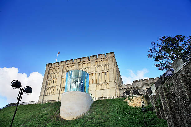 castelo de norwich - norwich imagens e fotografias de stock