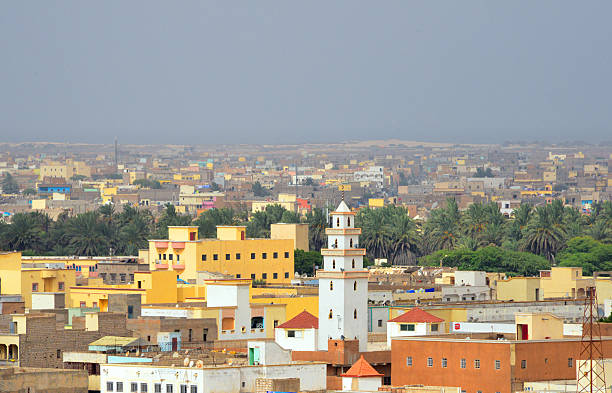 Nouakchott, Mauritania: skyline stock photo