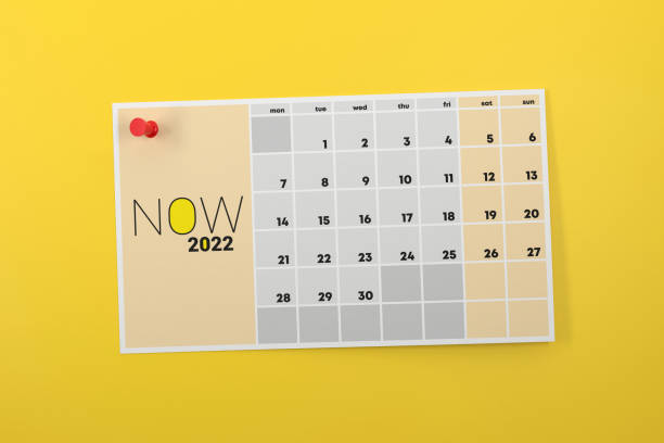 November 2022 Calendar Page Pinned On Yellow Background November 2022 Calendar Page Pinned On Yellow Background. Time And Calendar Concept memorial day background stock pictures, royalty-free photos & images