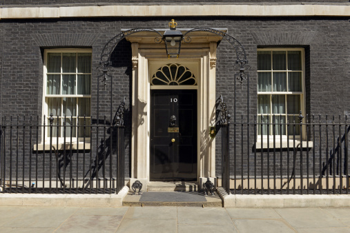 Number 10 Downing Street Stock Photo - Download Image Now - iStock